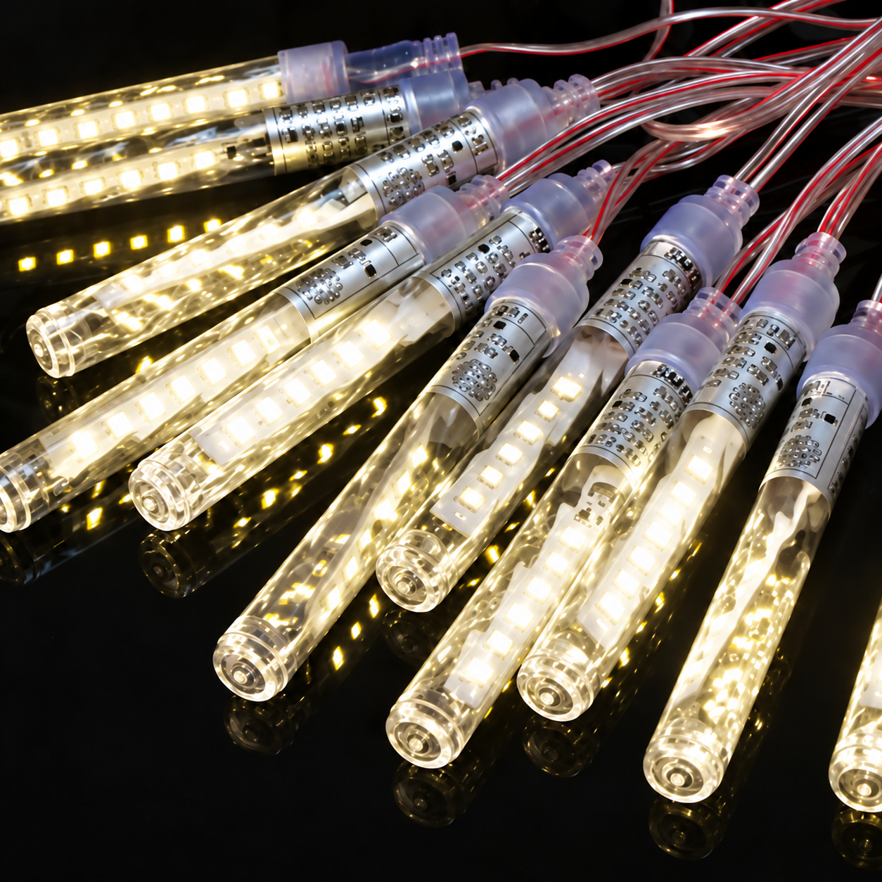 Mini sparkling tubes