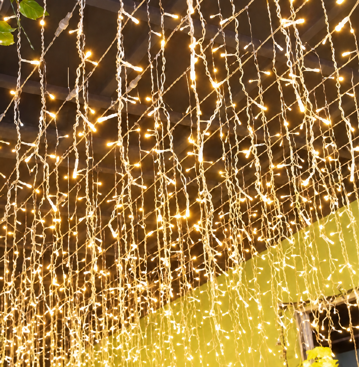 Curtain lights with 10% sparkling